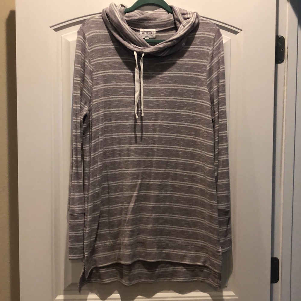 Olive + Oak cowl neck sweater